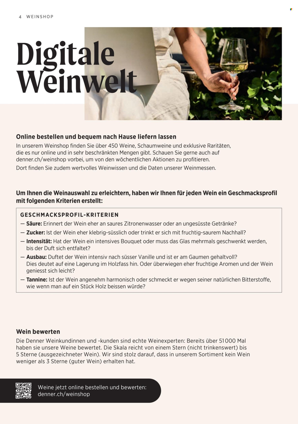 Prospekt Denner. Seite 4