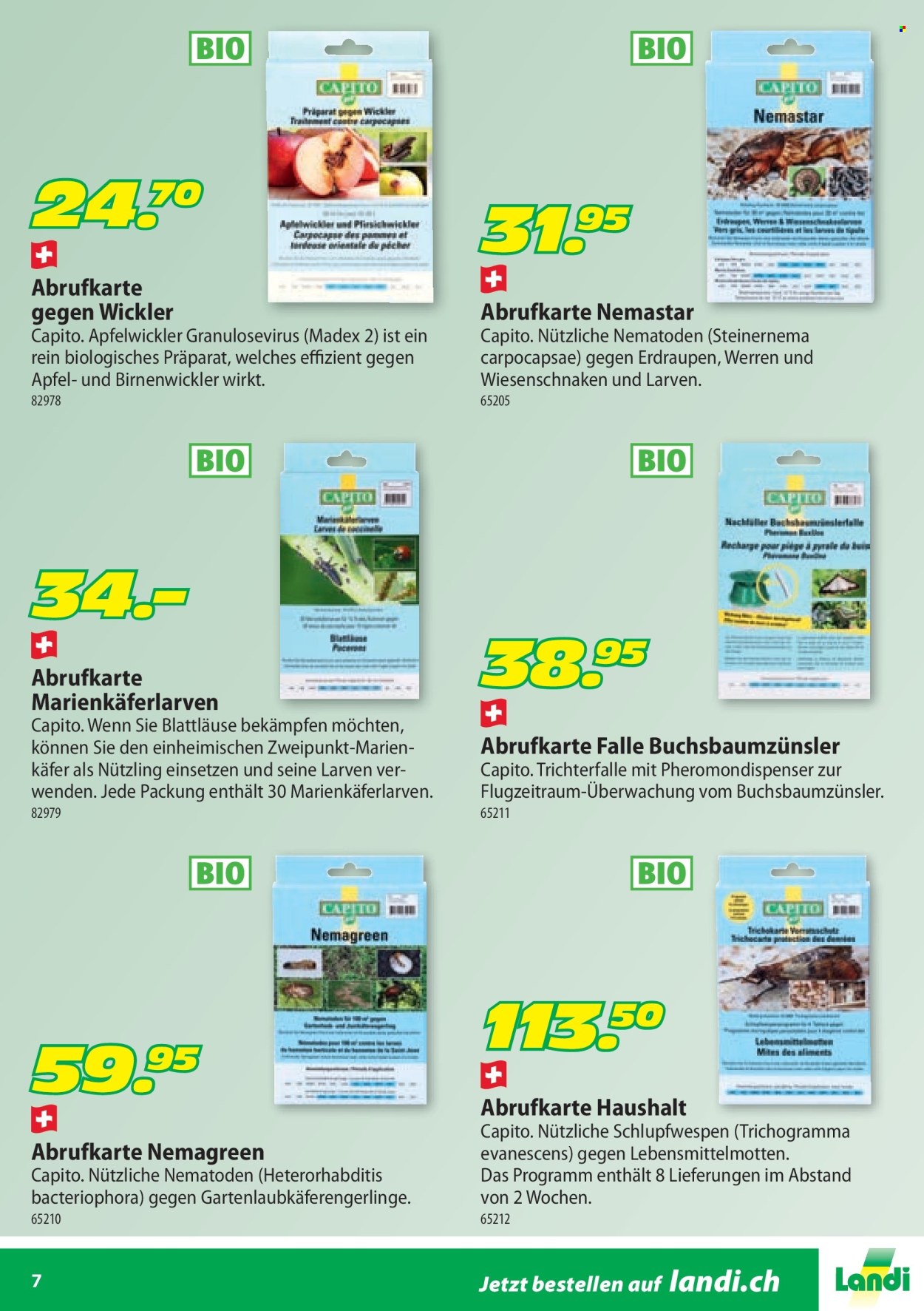 Prospekt Landi - 28.1.2026 - 31.10.2026. Seite 7