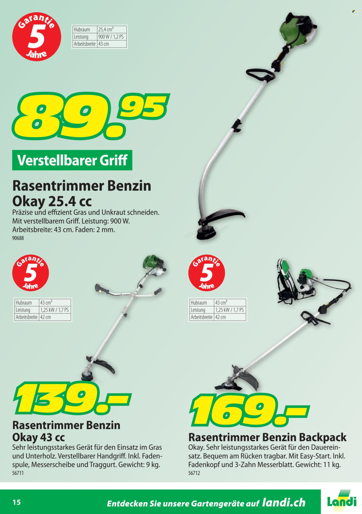Prospekt Landi - 14.2.2026 - 31.10.2026. Seite 15