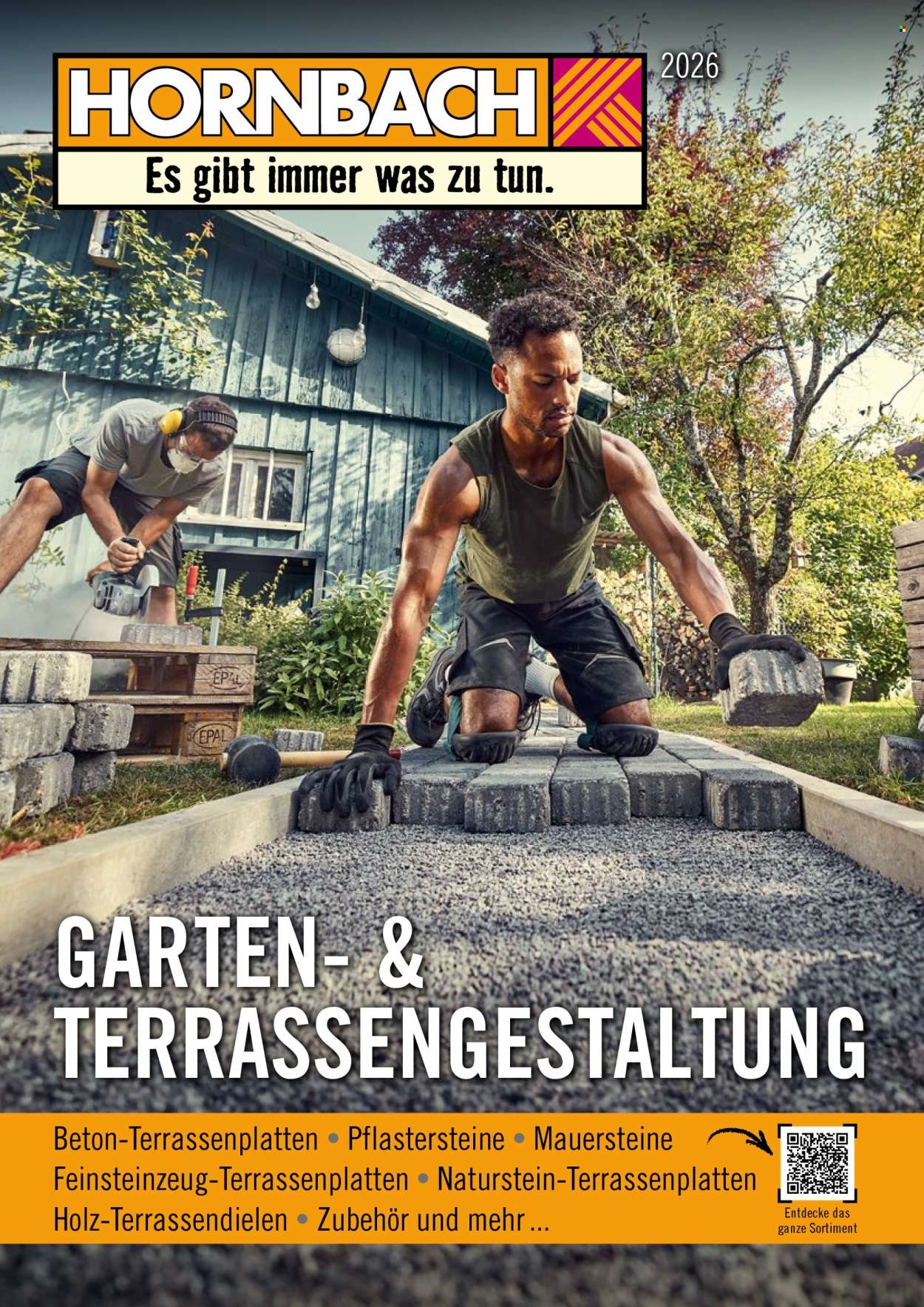 Prospekt Hornbach. Seite 1