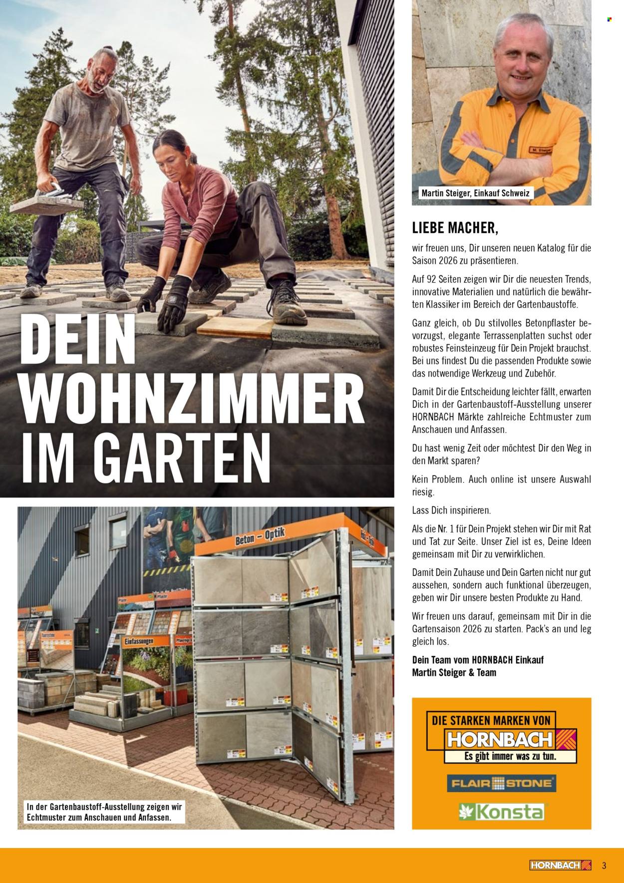 Prospekt Hornbach. Seite 3