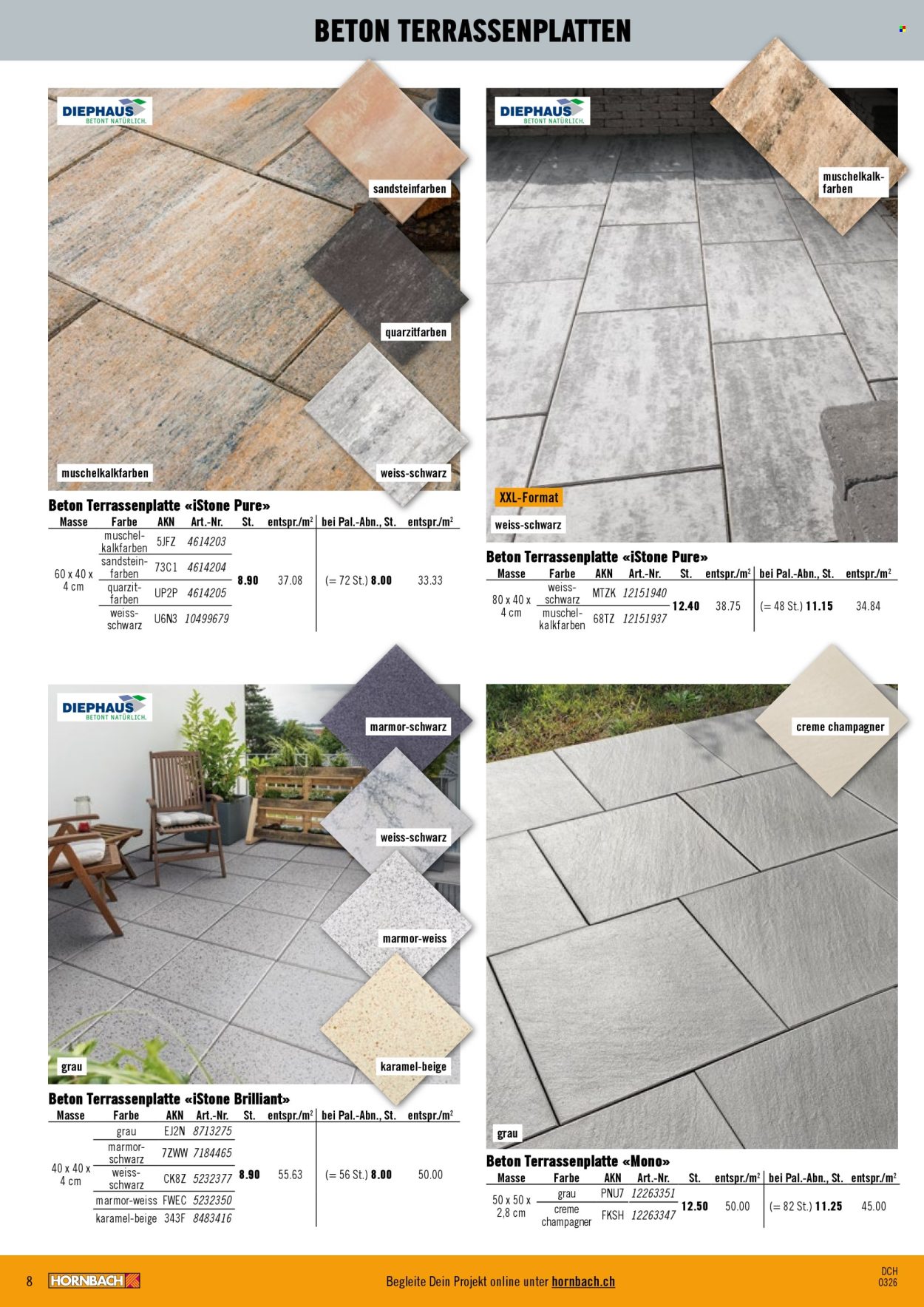 Prospekt Hornbach. Seite 8