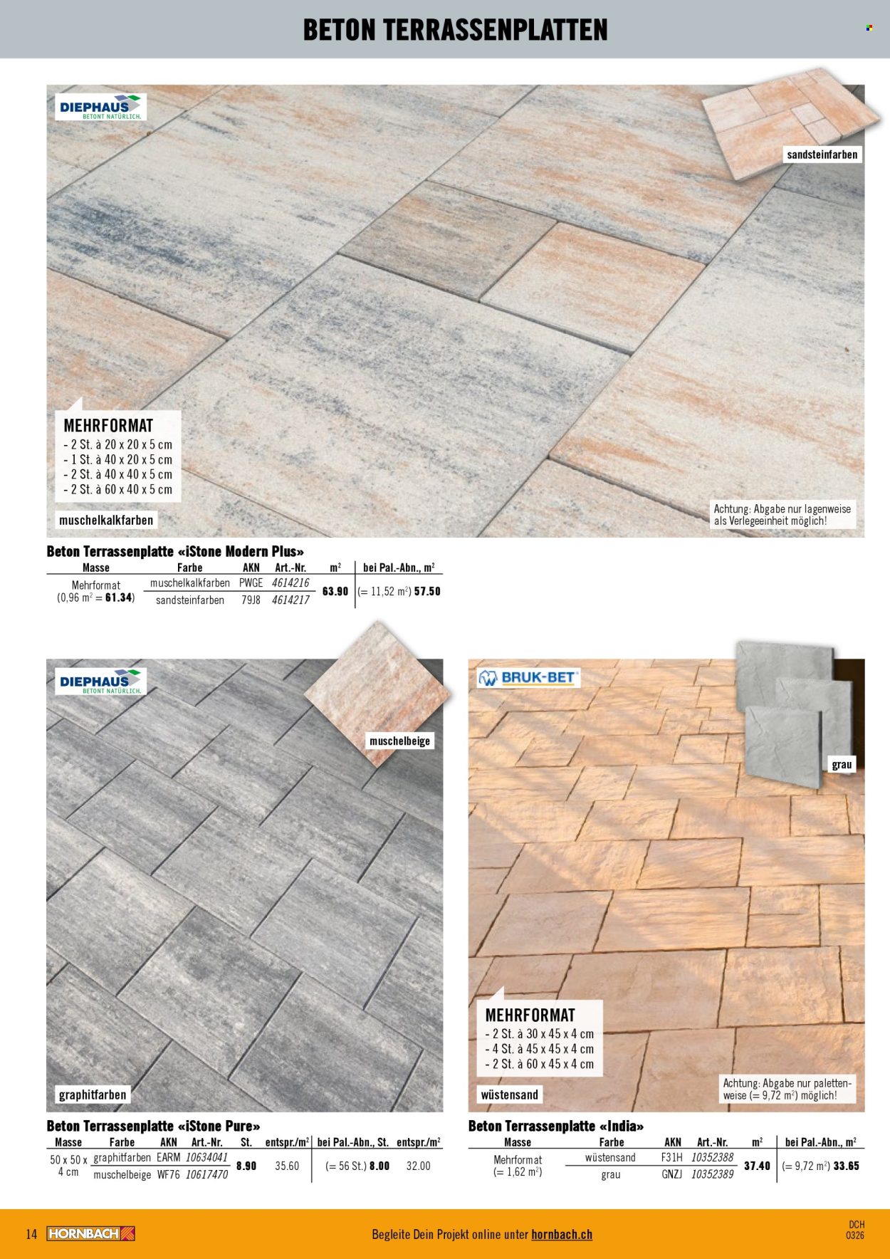 Prospekt Hornbach. Seite 14