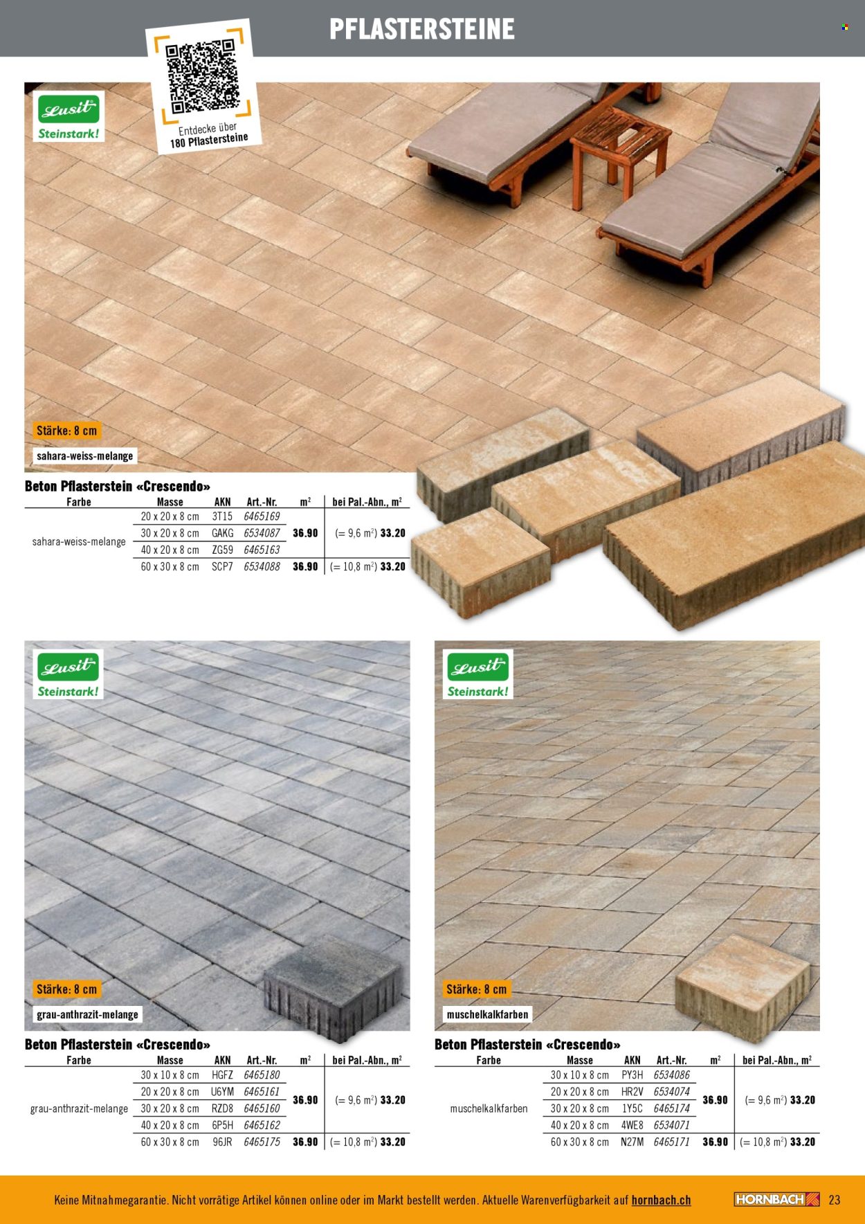 Prospekt Hornbach. Seite 23