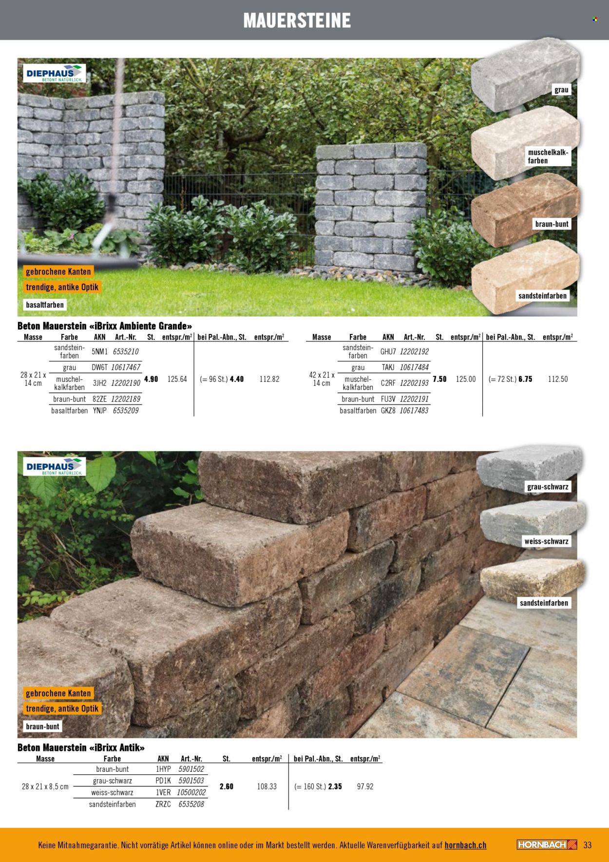 Prospekt Hornbach. Seite 33