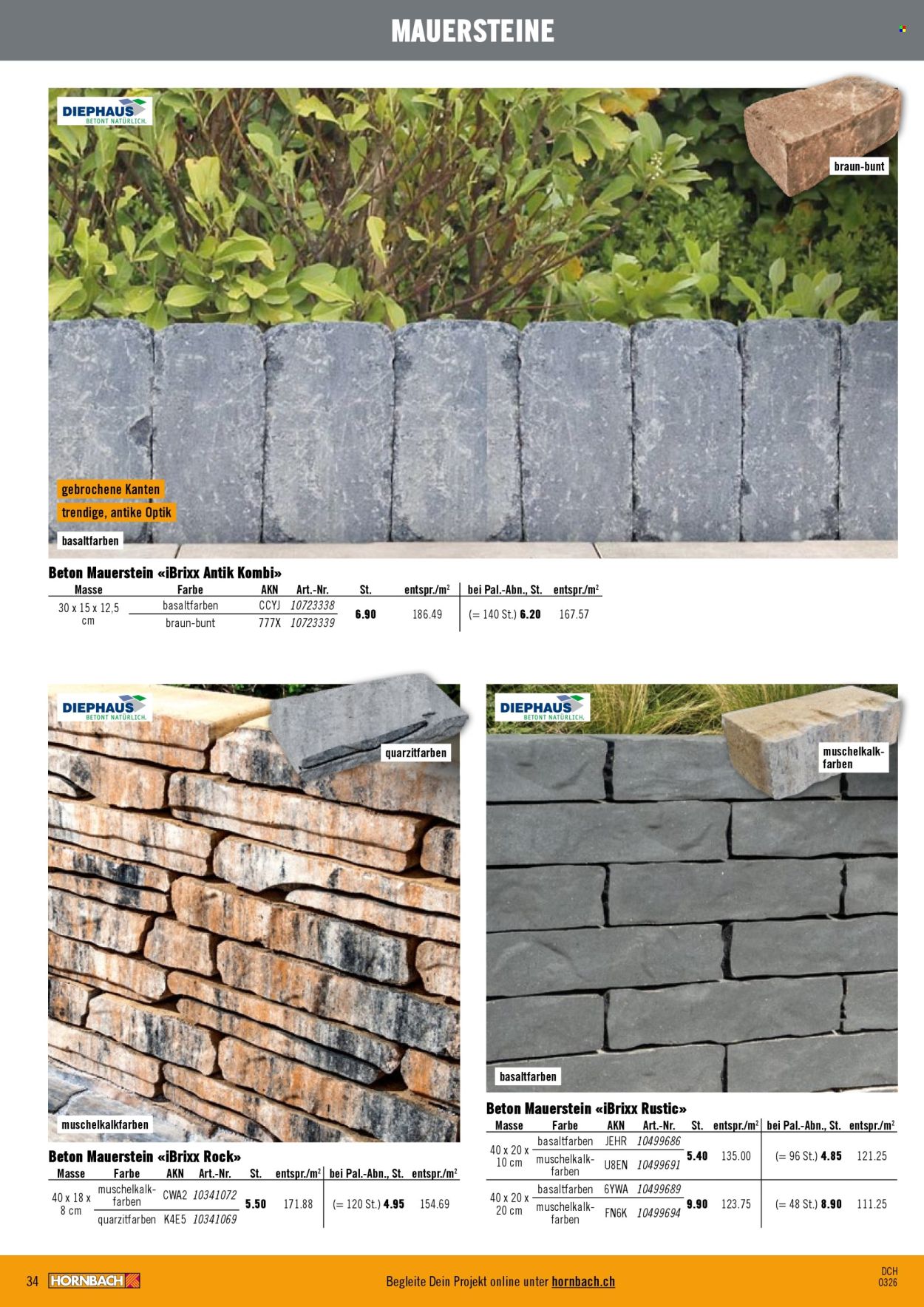Prospekt Hornbach. Seite 34