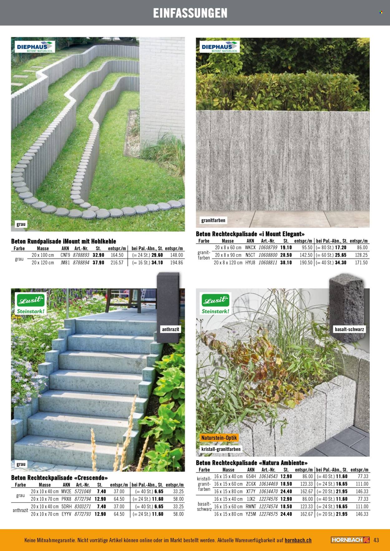Prospekt Hornbach. Seite 43