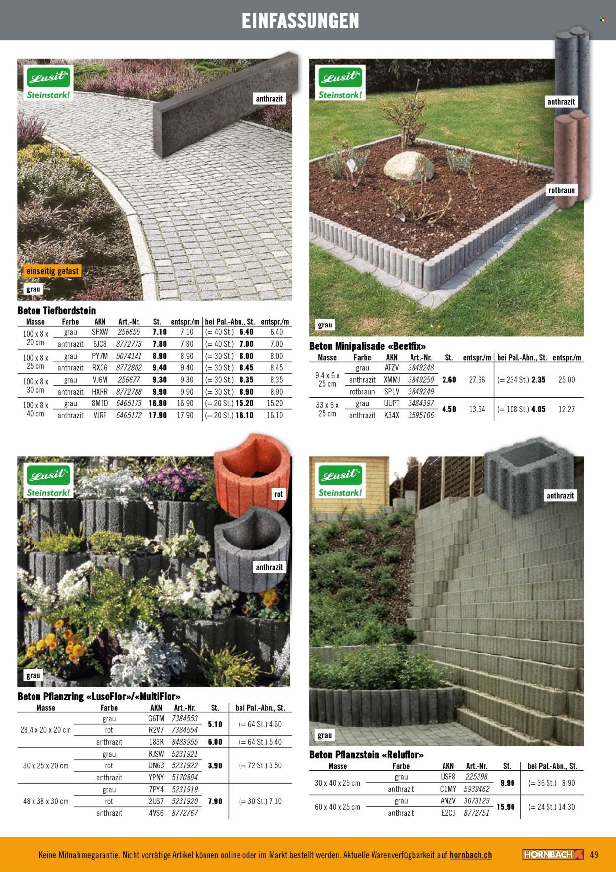 Prospekt Hornbach. Seite 49