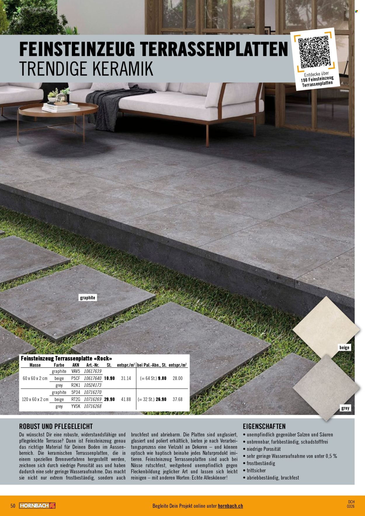 Prospekt Hornbach. Seite 50