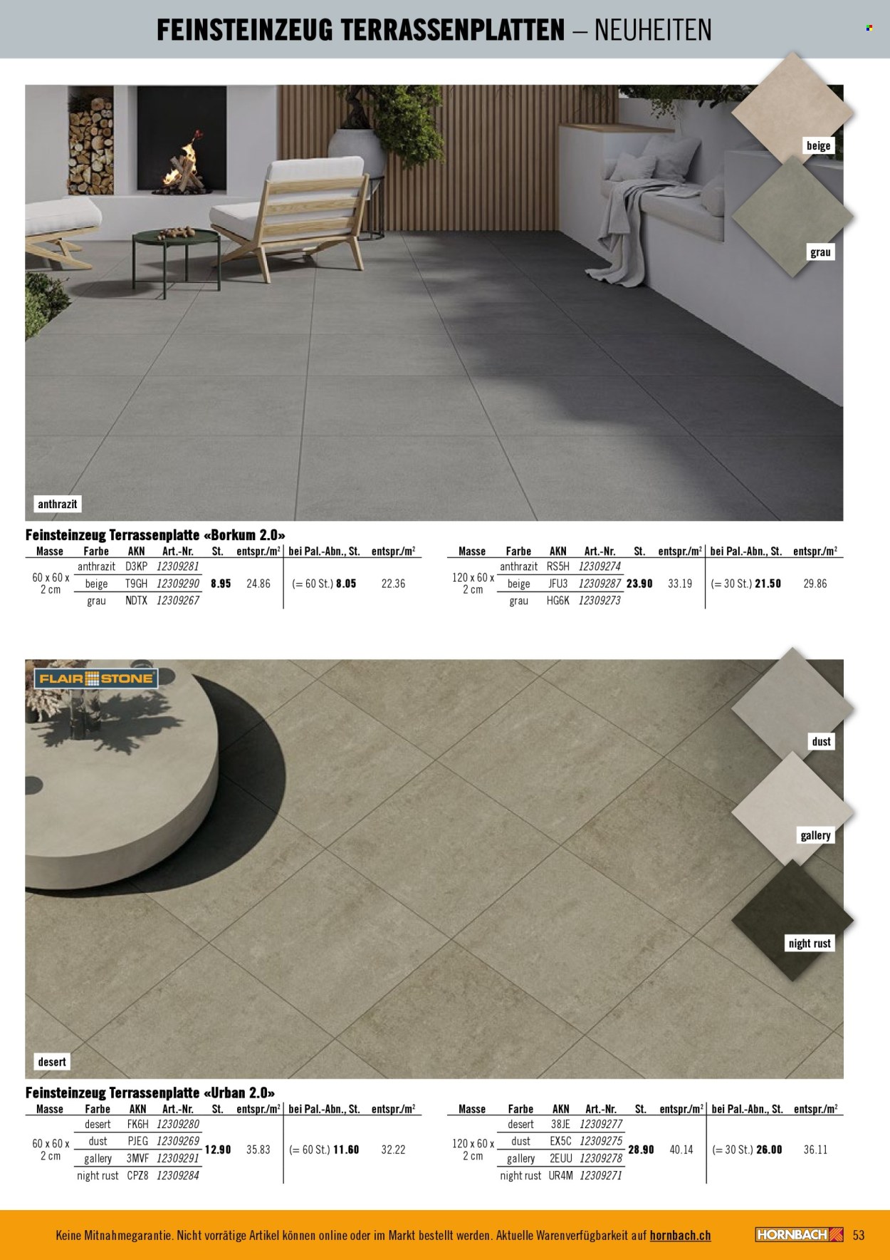 Prospekt Hornbach. Seite 53