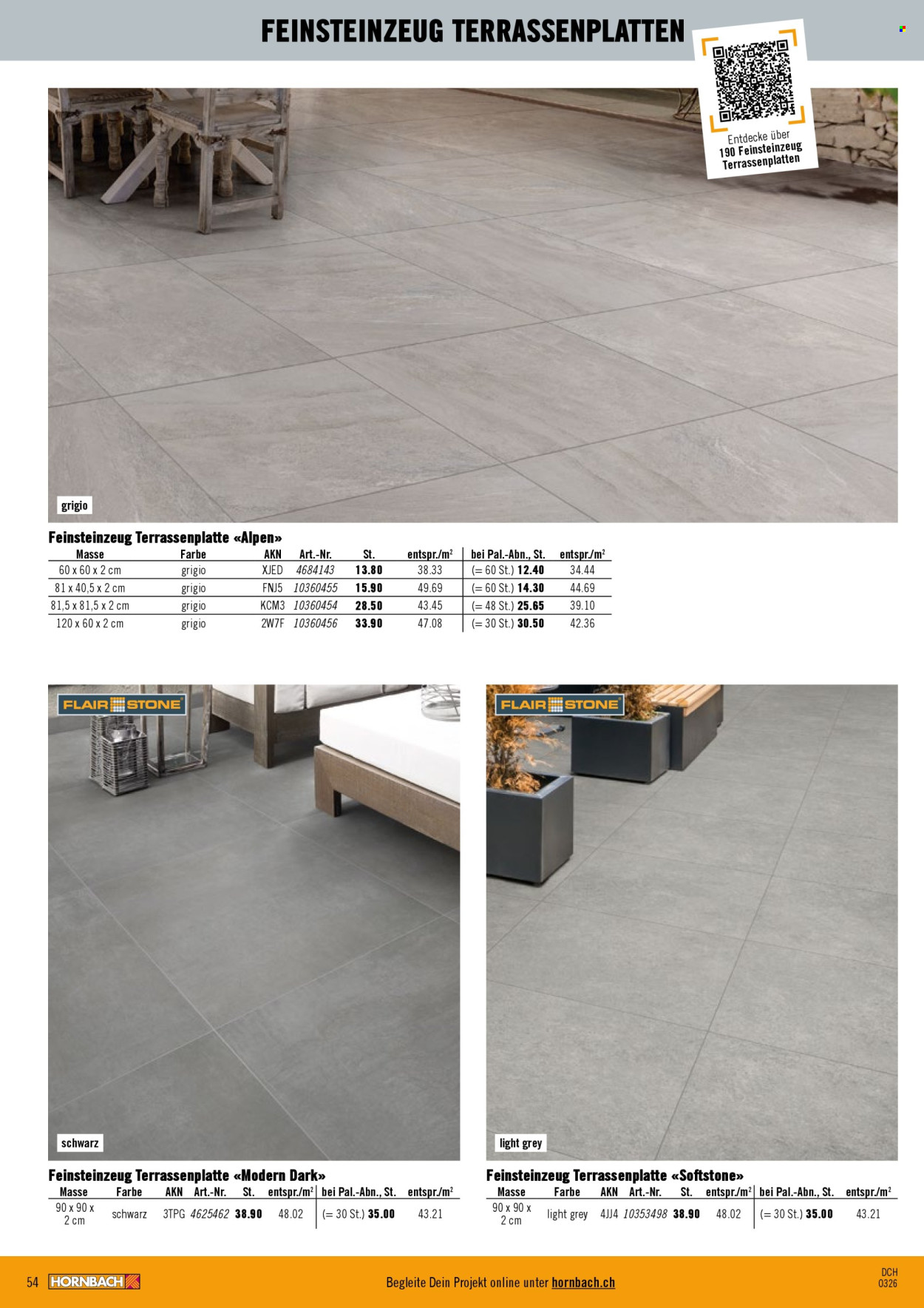 Prospekt Hornbach. Seite 54