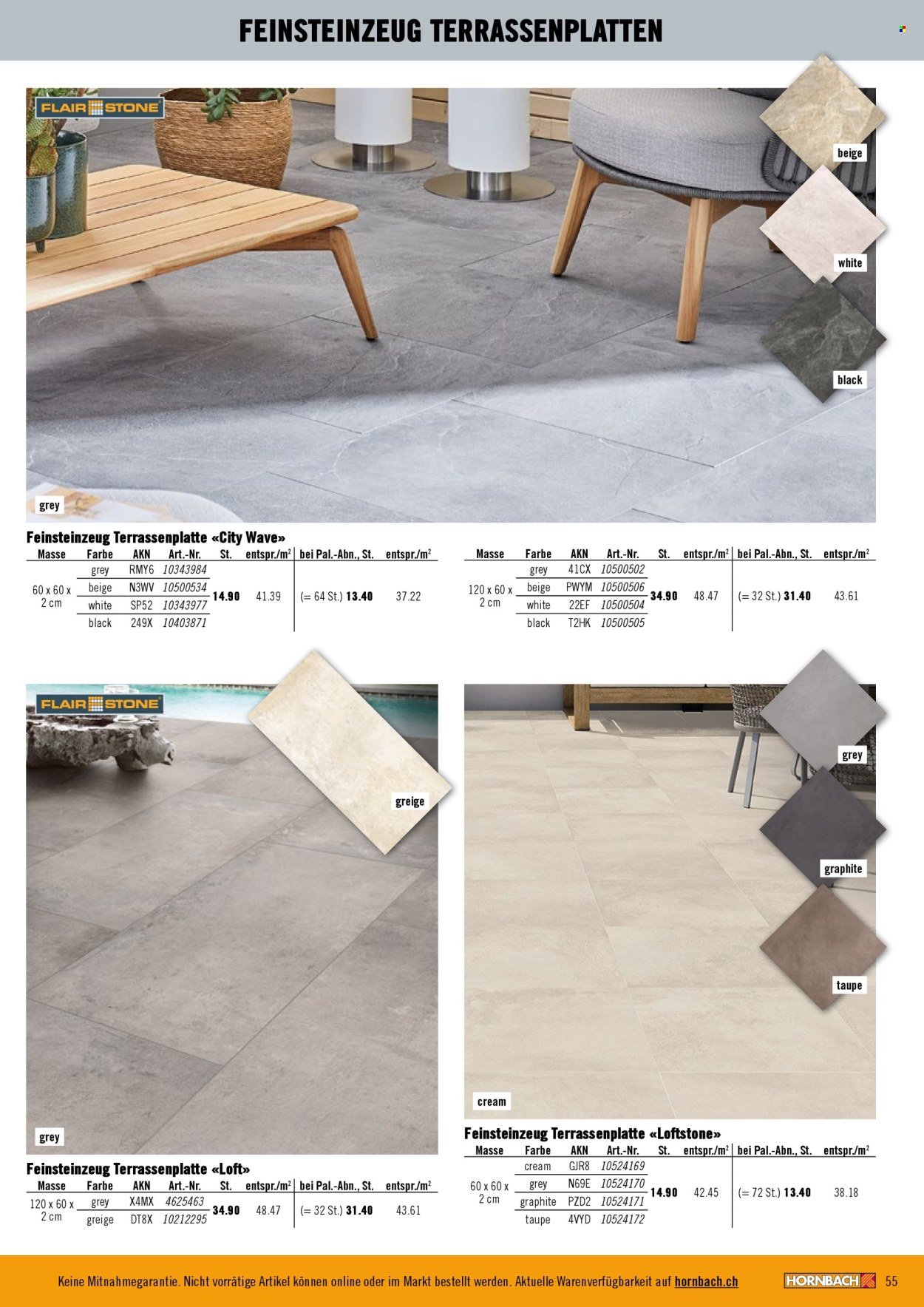 Prospekt Hornbach. Seite 55