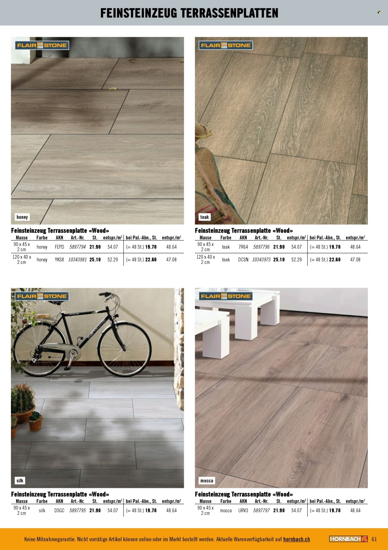 Prospekt Hornbach. Seite 61
