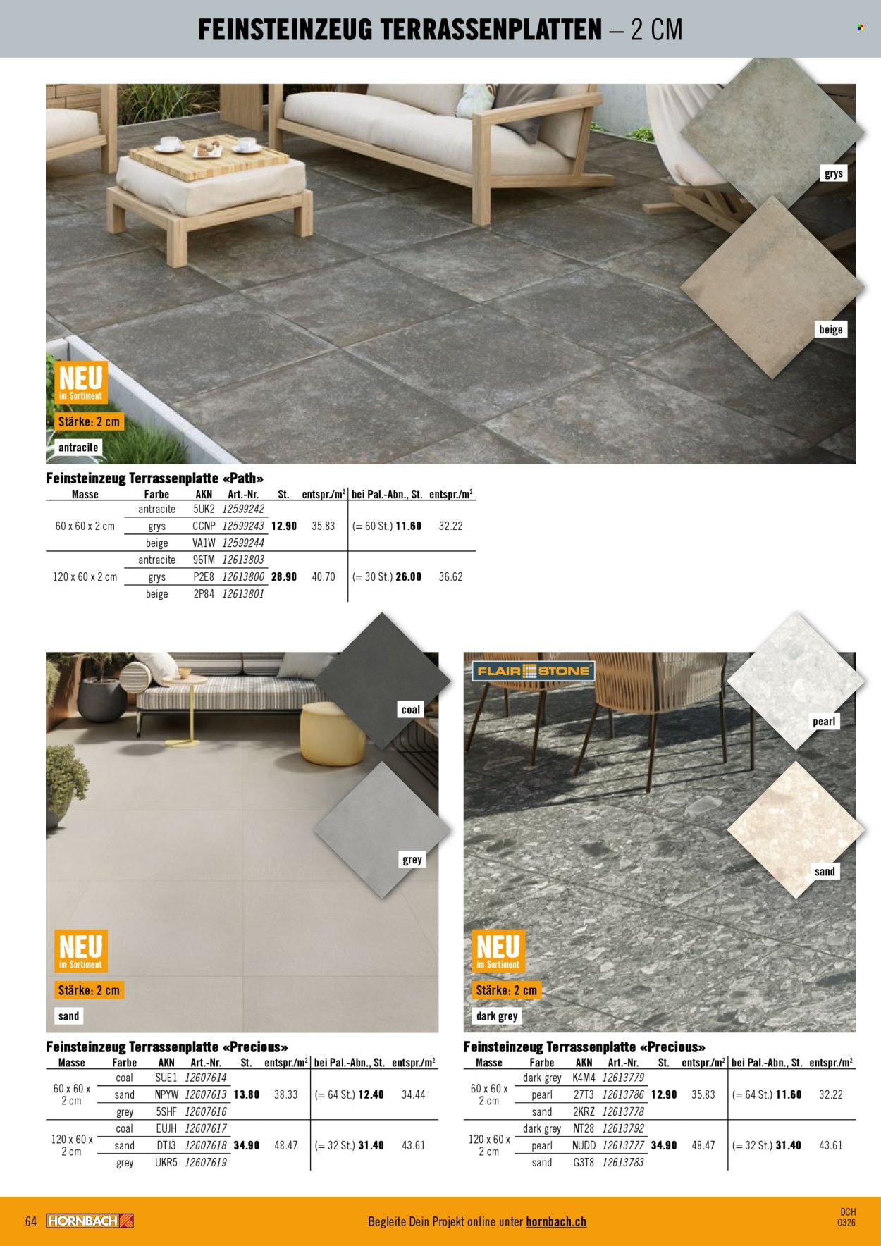 Prospekt Hornbach. Seite 64