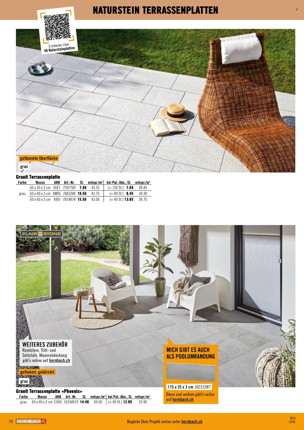 Prospekt Hornbach. Seite 70