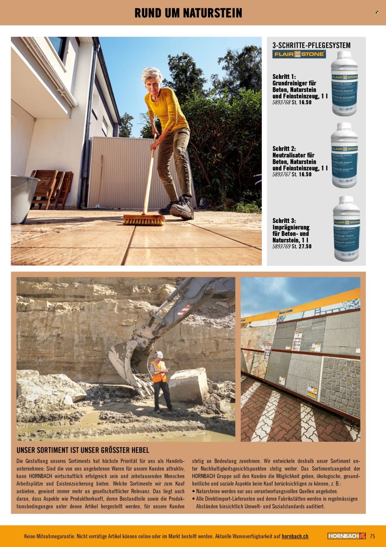 Prospekt Hornbach. Seite 75