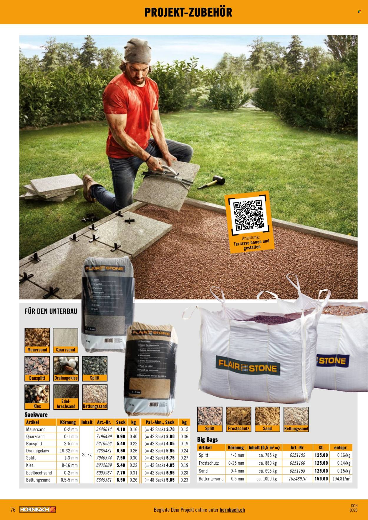 Prospekt Hornbach. Seite 76