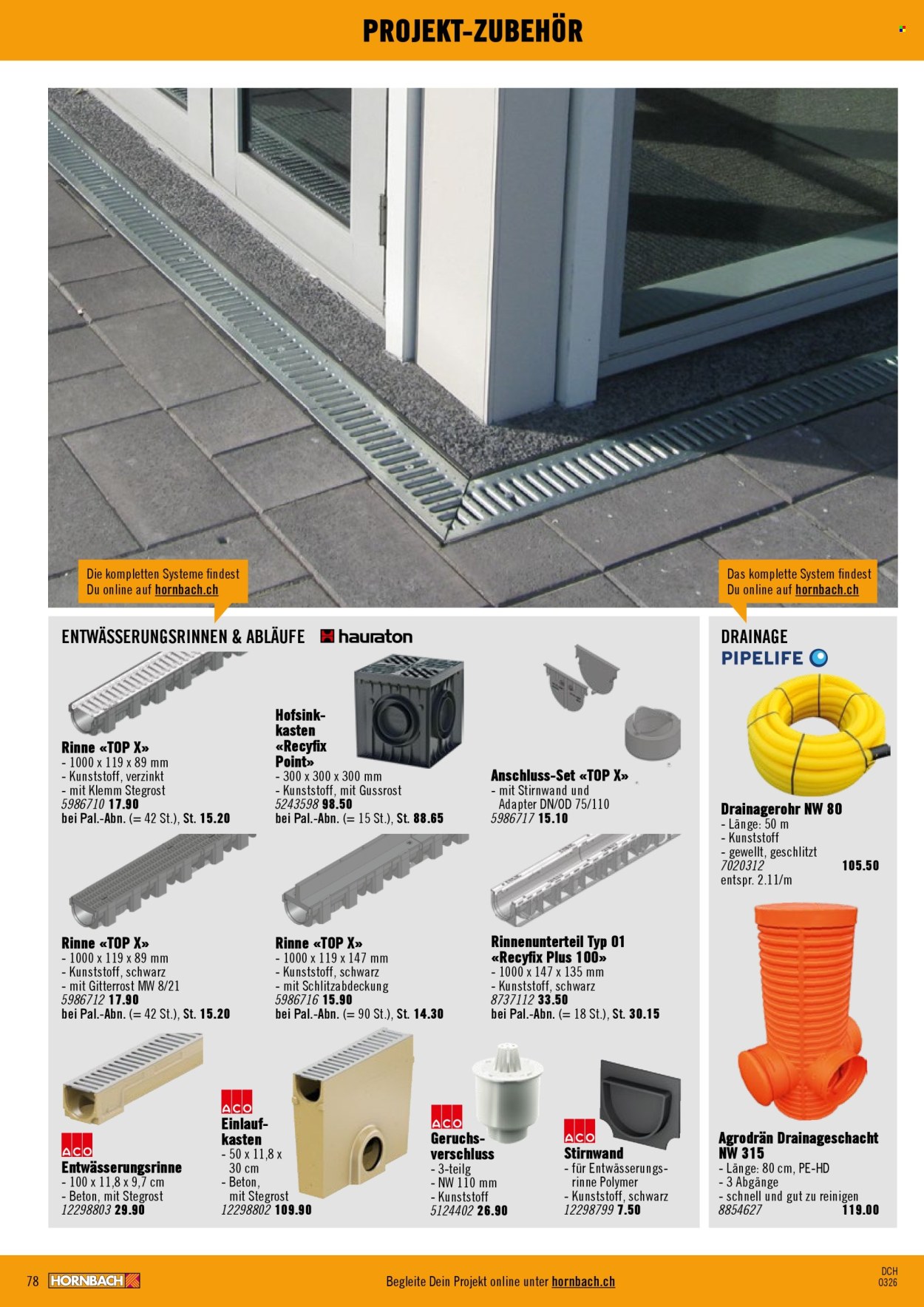 Prospekt Hornbach. Seite 78