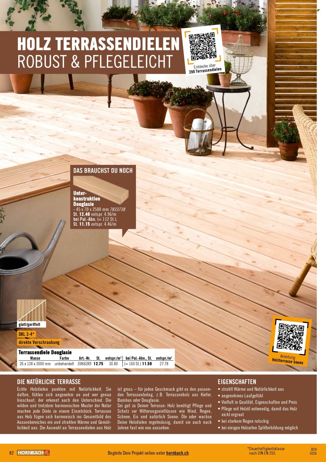 Prospekt Hornbach. Seite 82