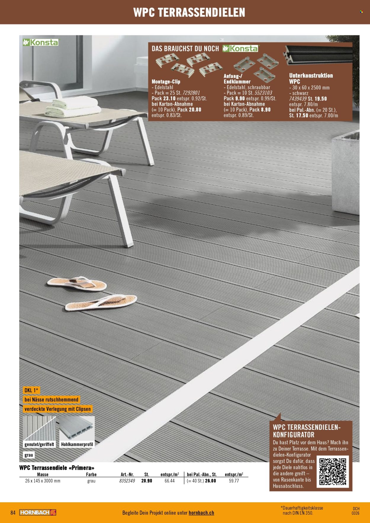 Prospekt Hornbach. Seite 84