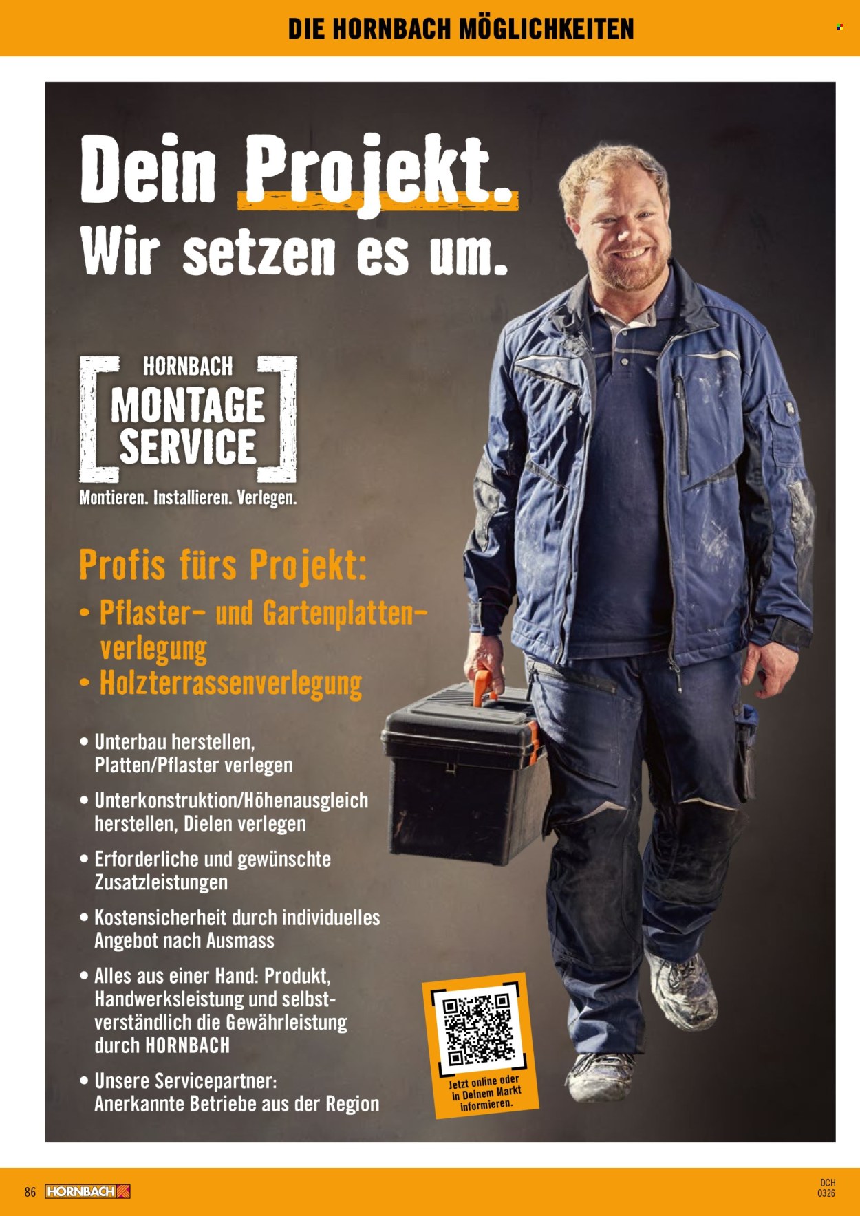 Prospekt Hornbach. Seite 86