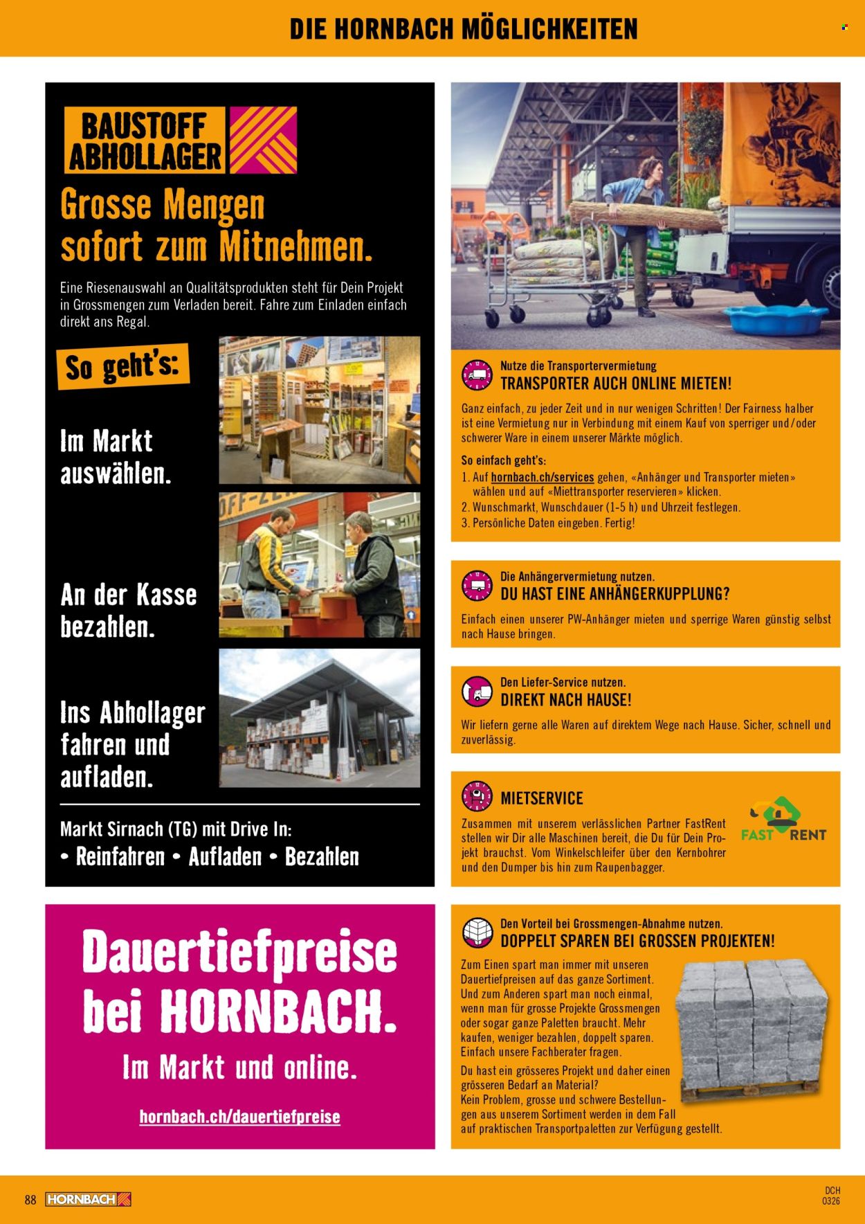 Prospekt Hornbach. Seite 88
