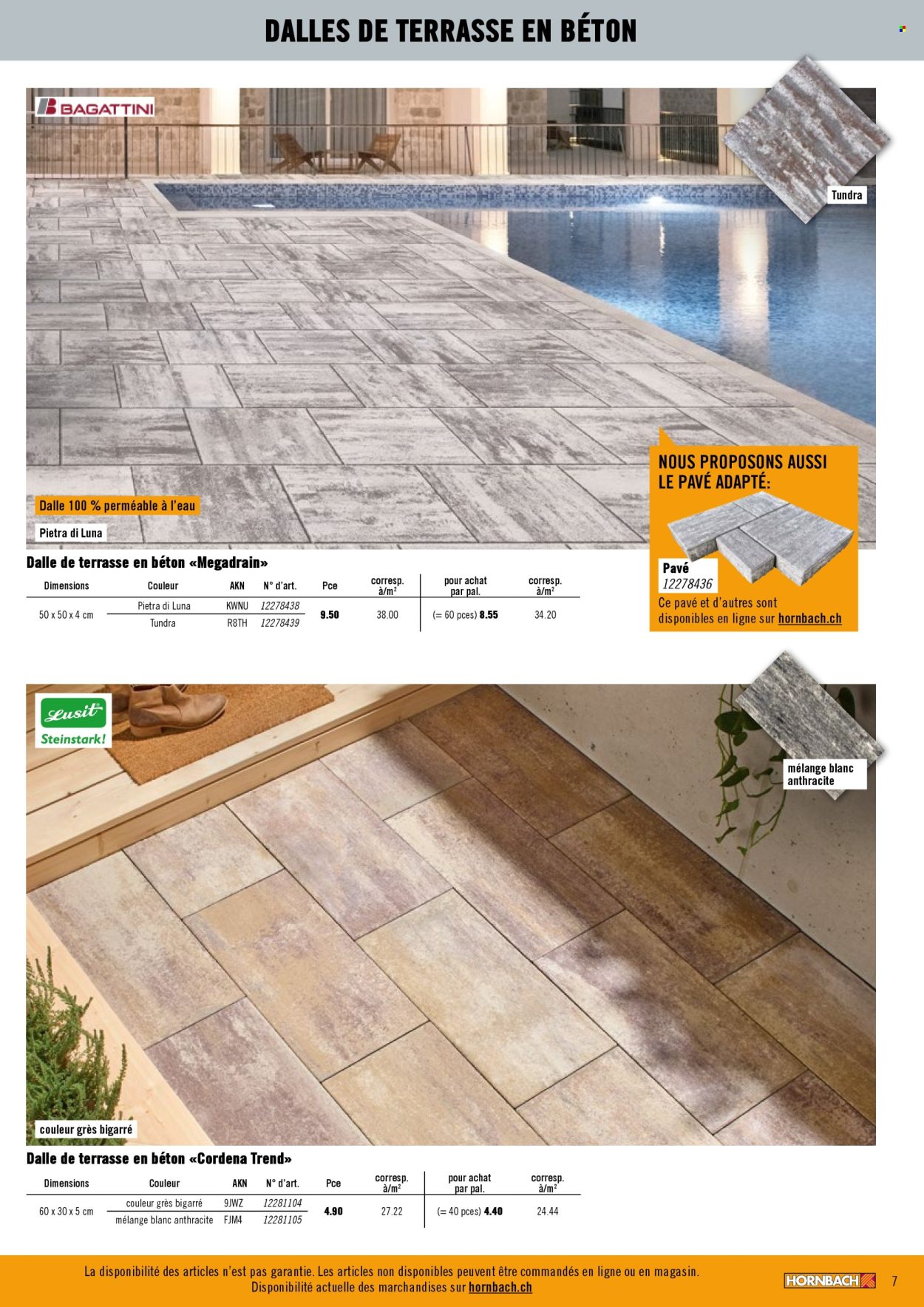 Prospekt Hornbach. Seite 7