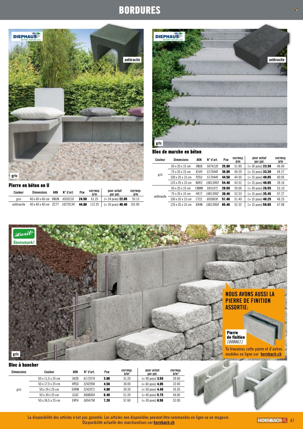 Prospekt Hornbach. Seite 47