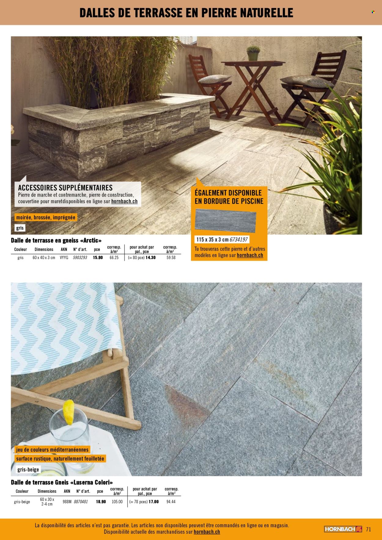 Prospekt Hornbach. Seite 71