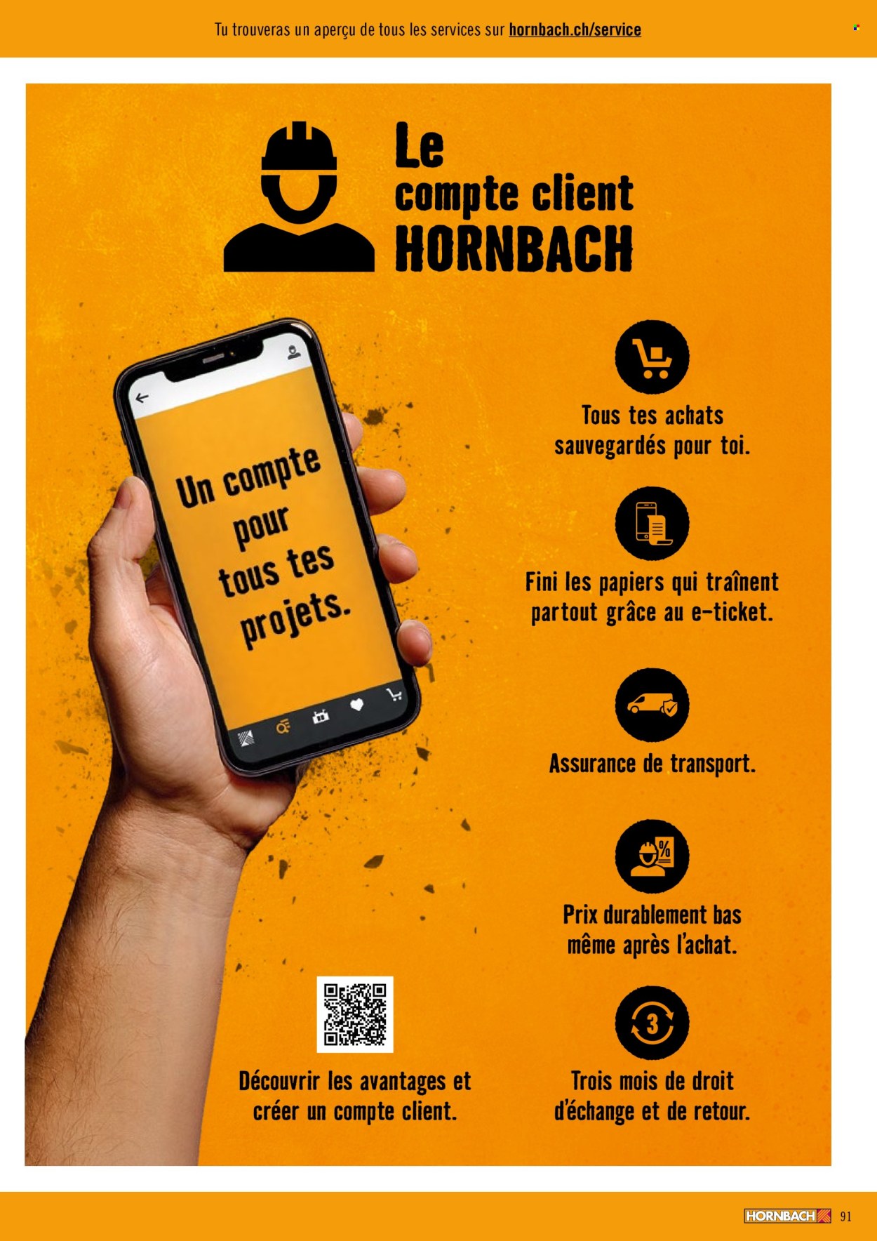 Prospekt Hornbach. Seite 91