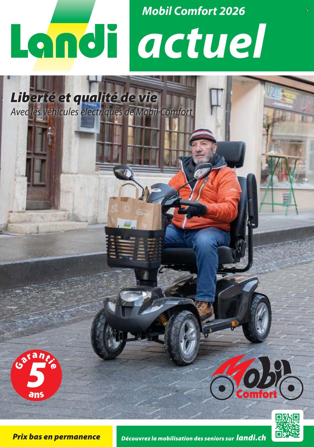 Prospekt Landi. Seite 1