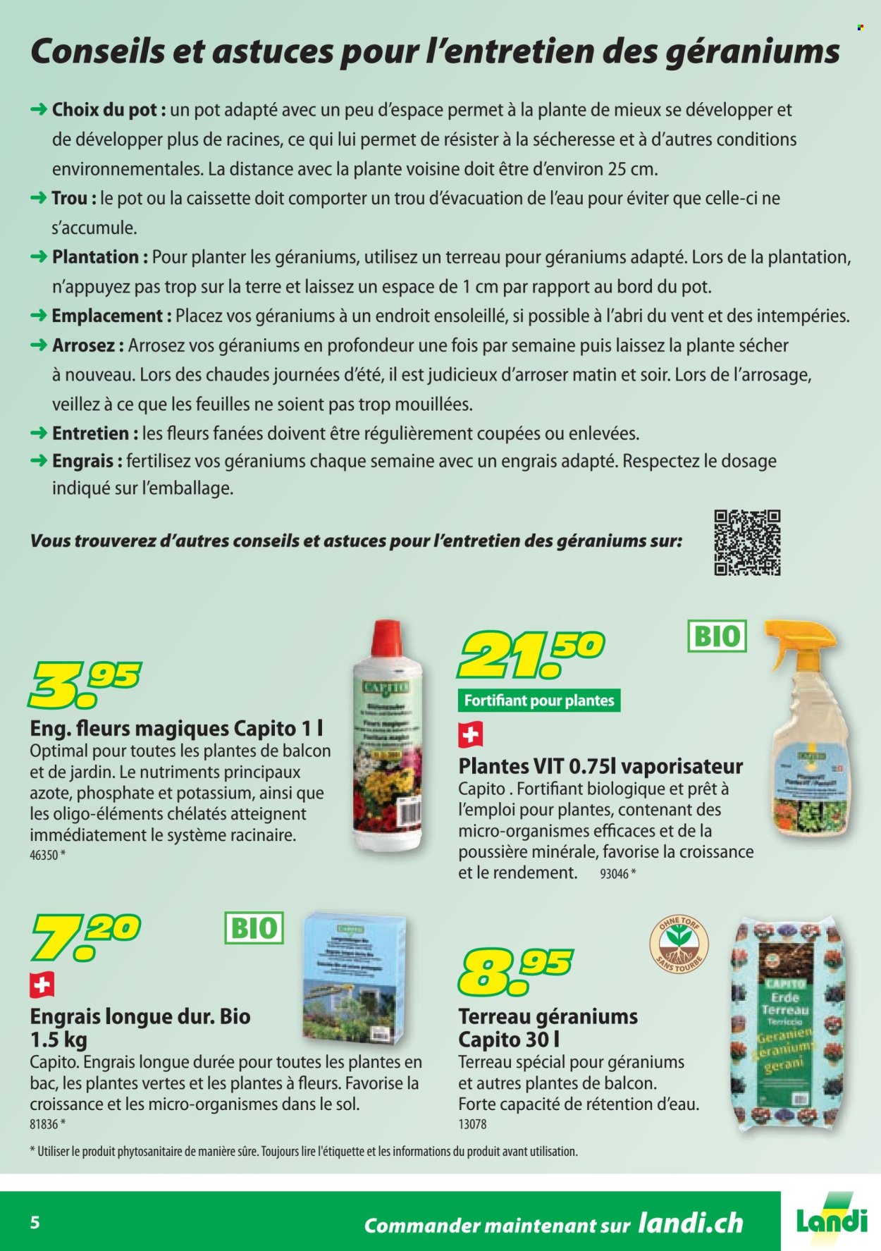 Prospekt Landi. Seite 5