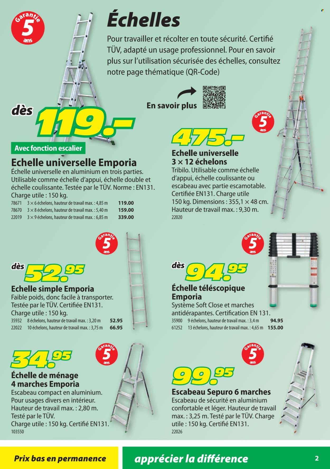 Prospekt Landi. Seite 2