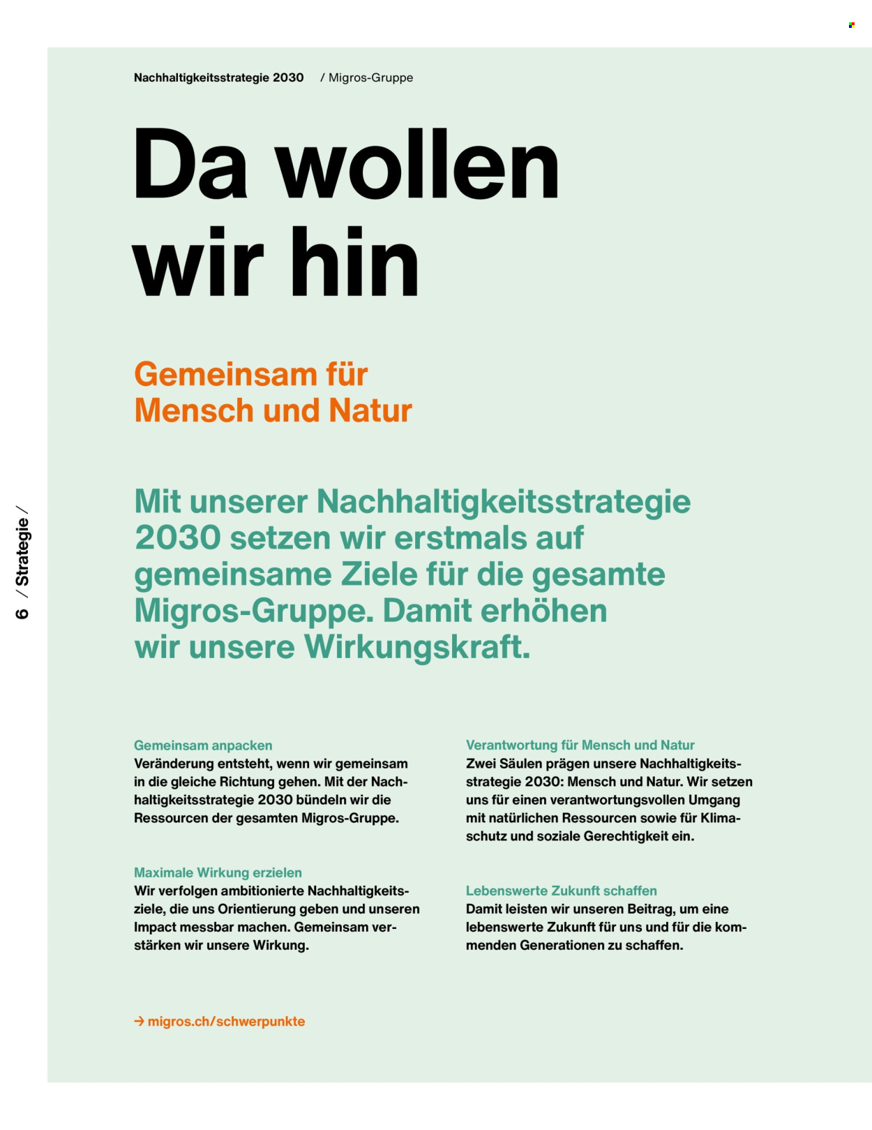 Prospekt Migros. Seite 8
