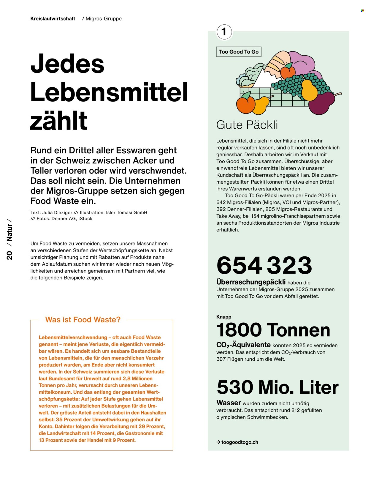 Prospekt Migros. Seite 22