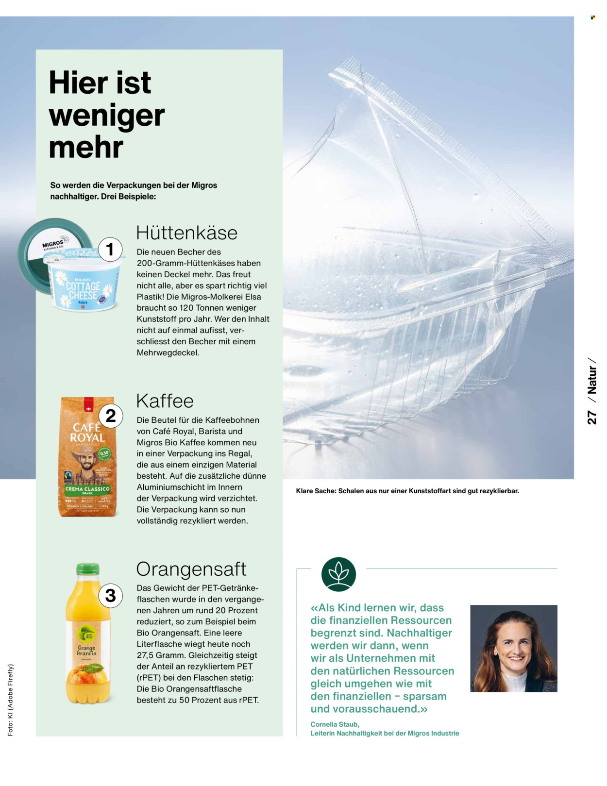 Prospekt Migros. Seite 29