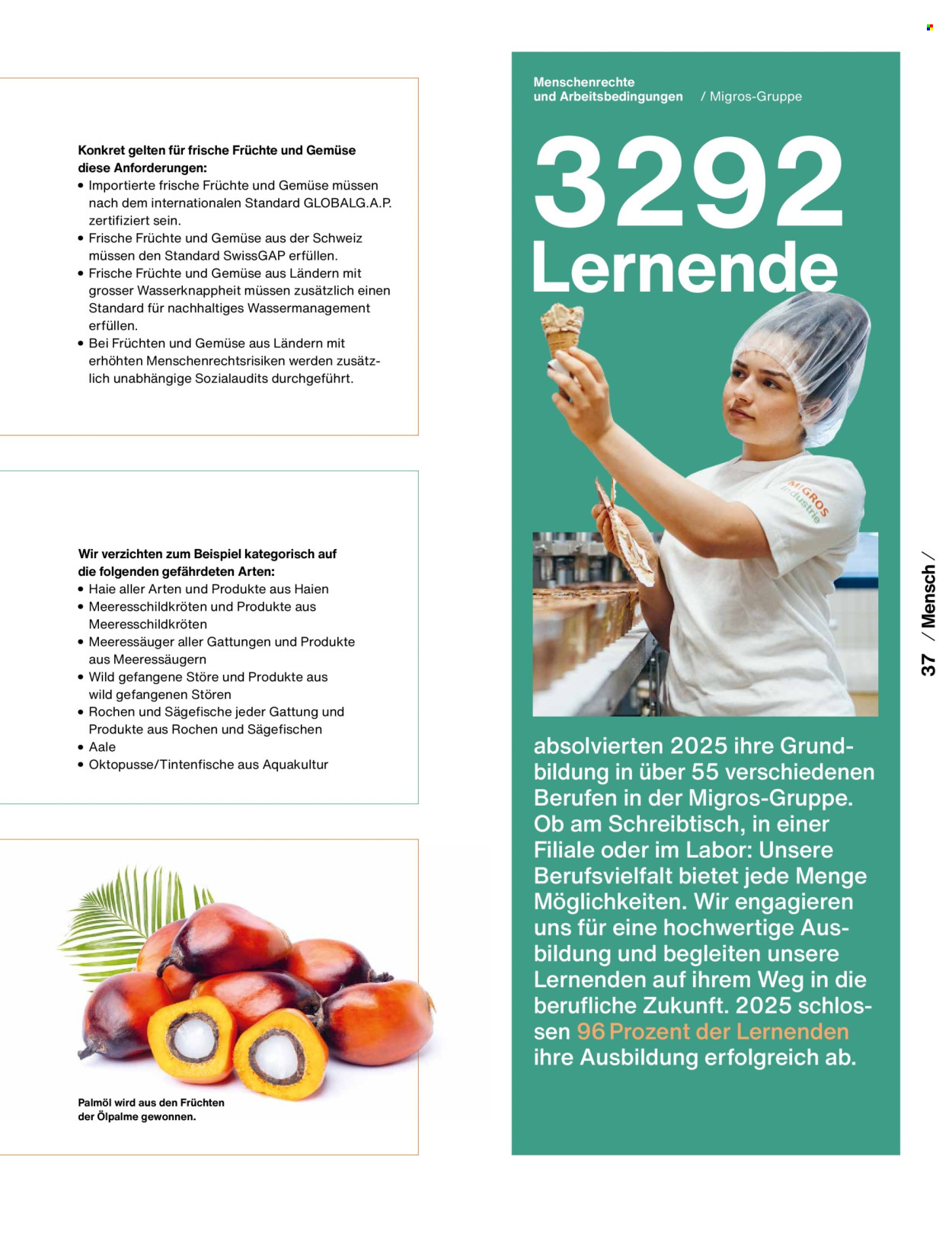 Prospekt Migros. Seite 39