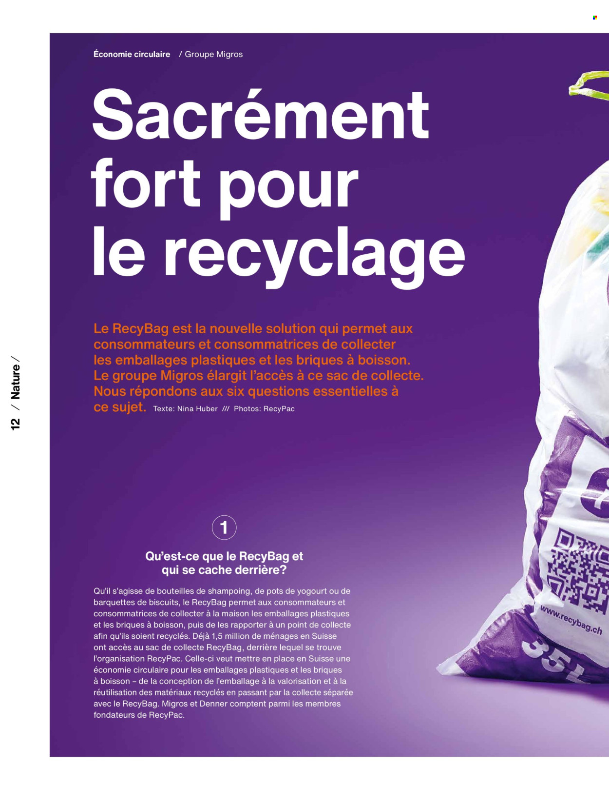 Prospekt Migros. Seite 14