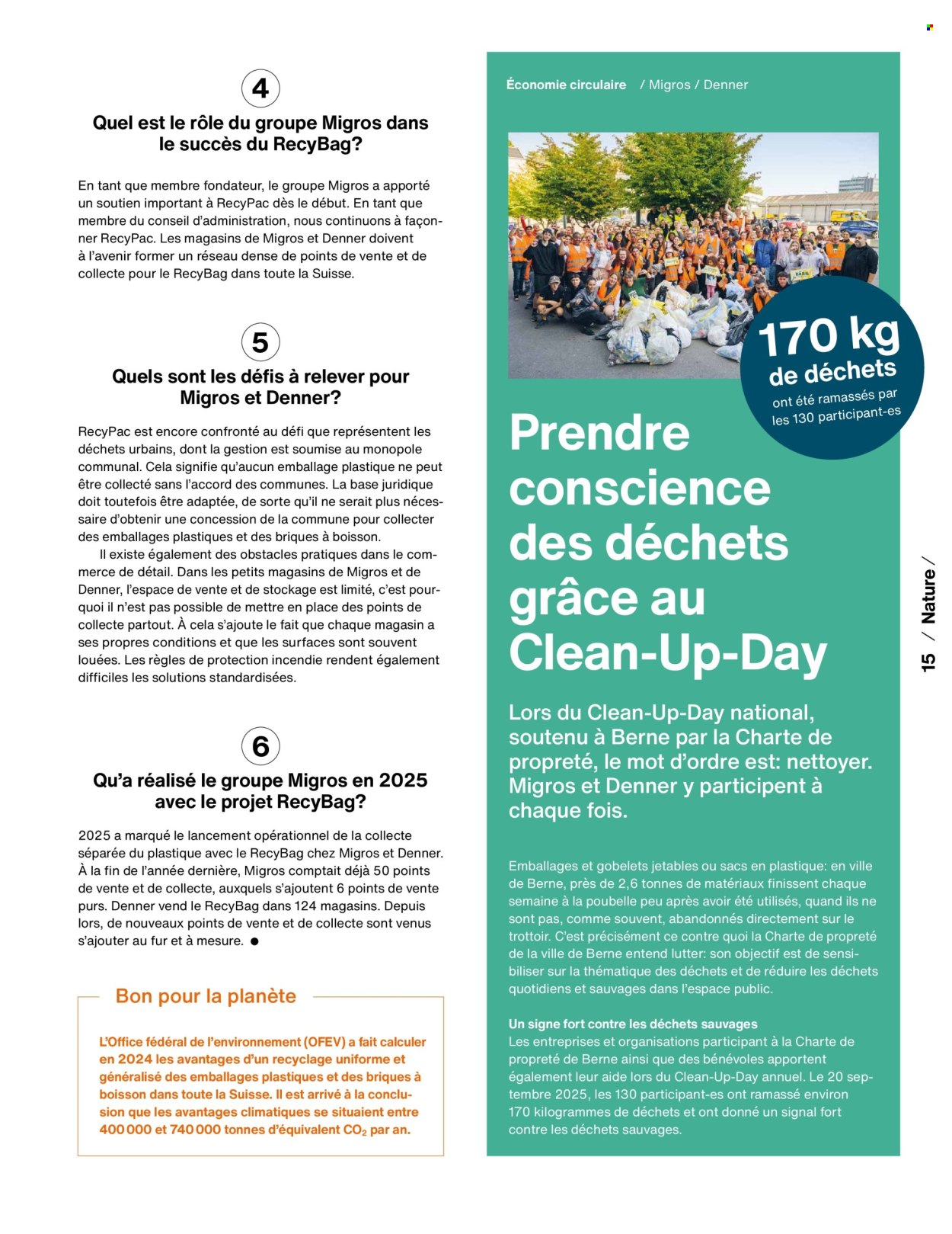 Prospekt Migros. Seite 17
