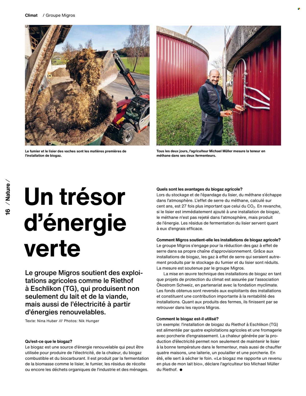Prospekt Migros. Seite 18