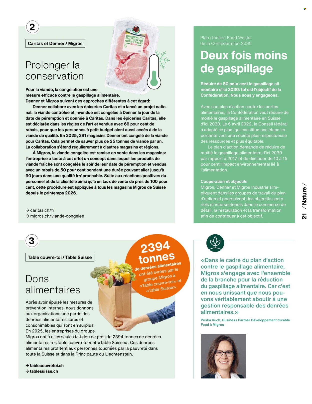 Prospekt Migros. Seite 23