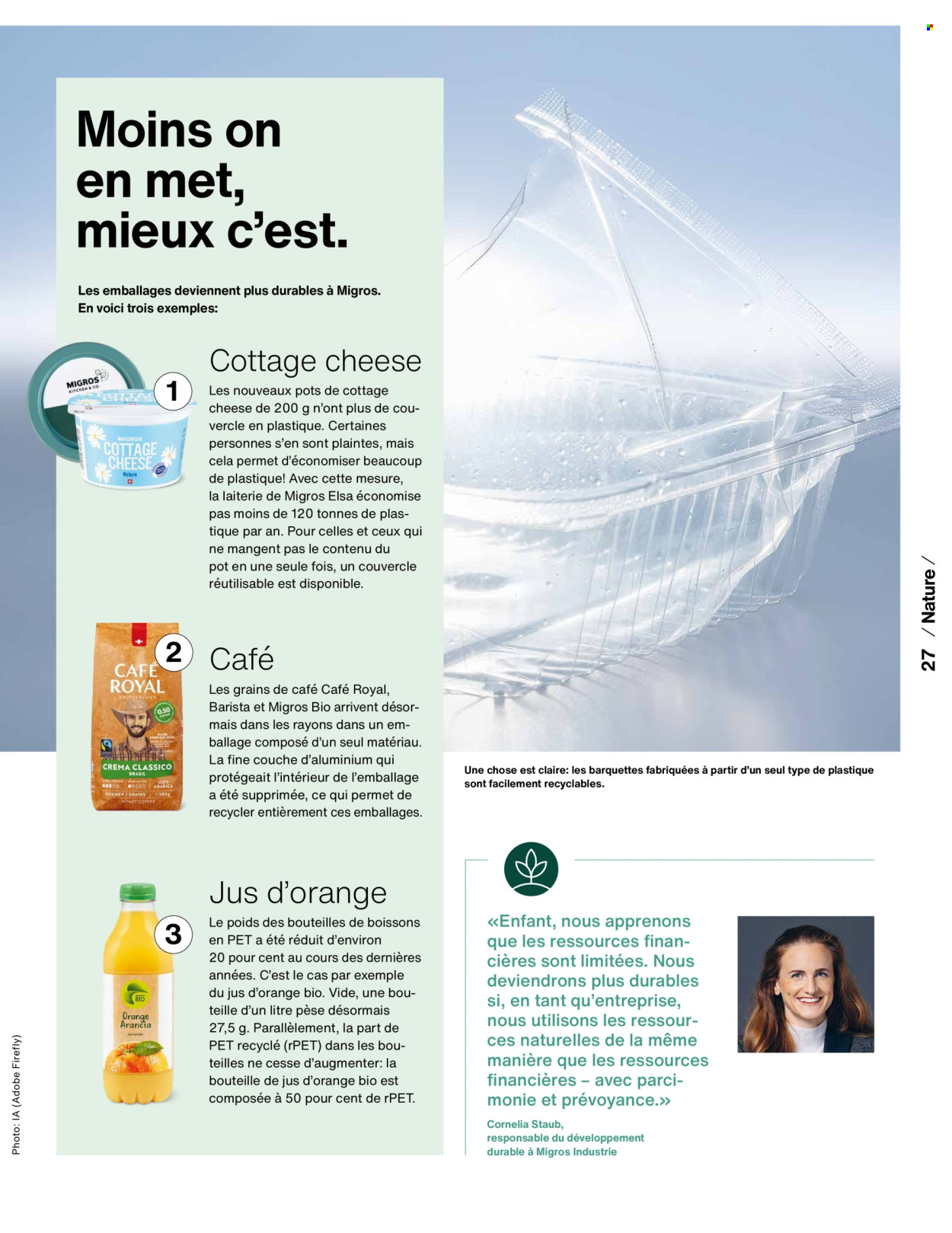 Prospekt Migros. Seite 29