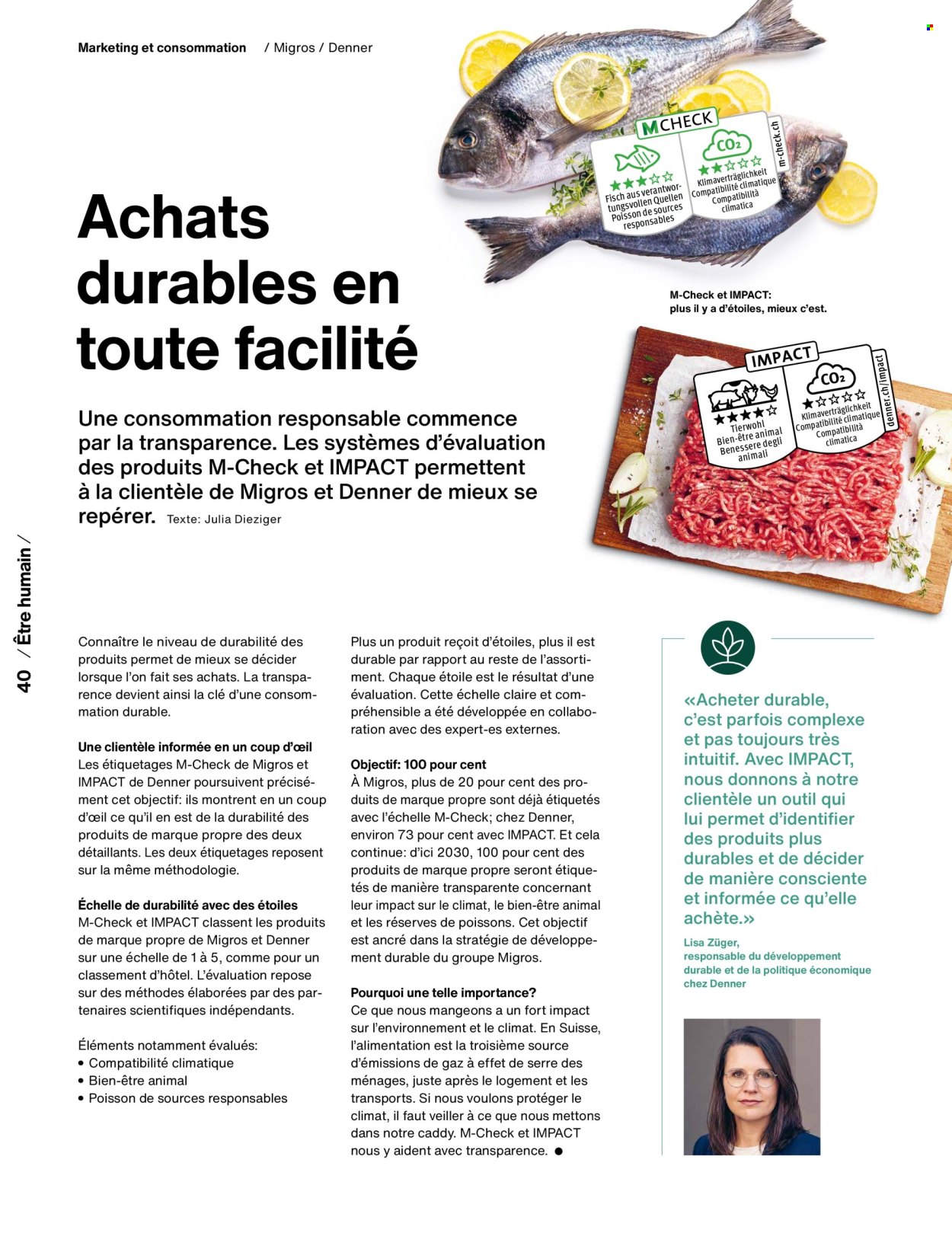Prospekt Migros. Seite 42