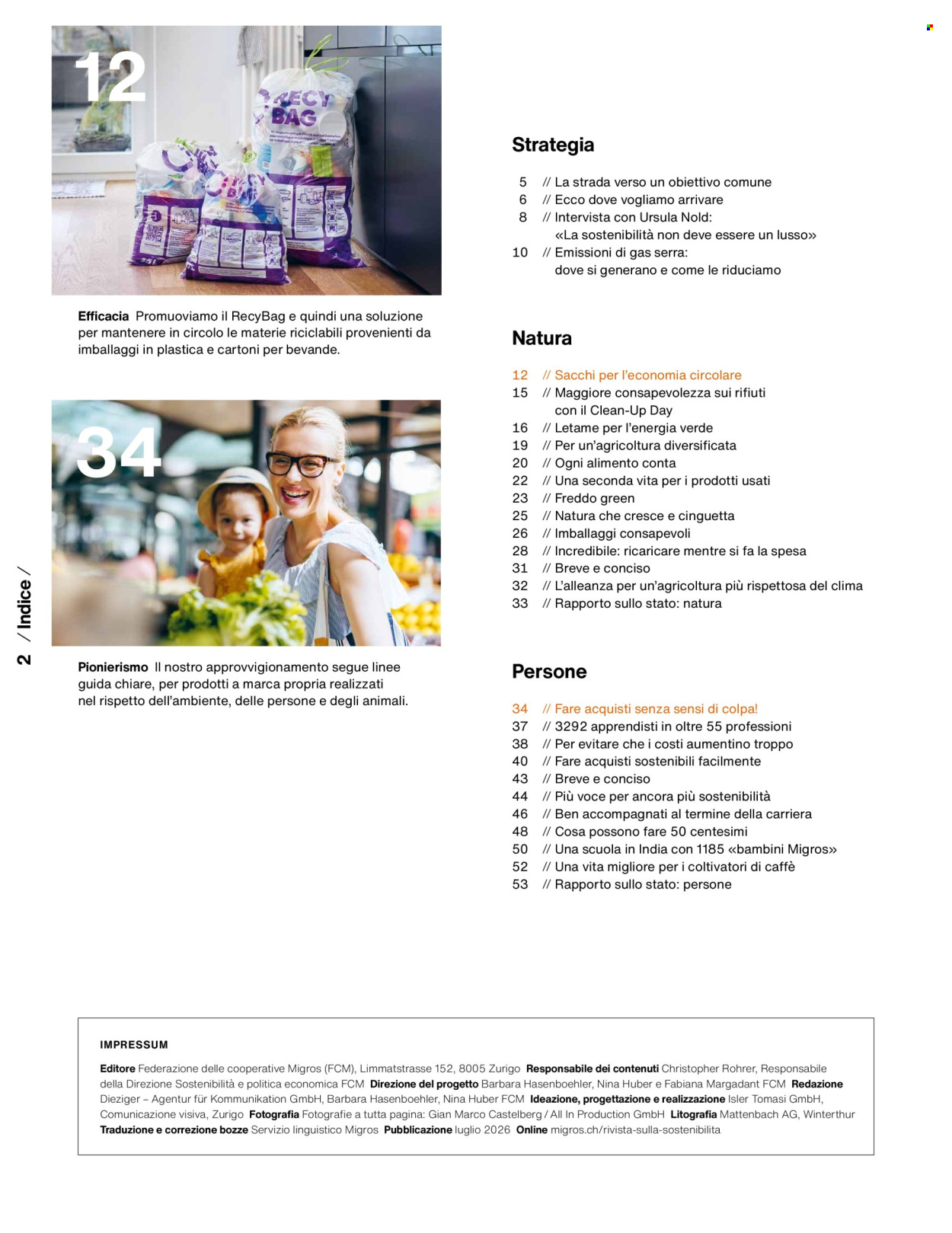 Prospekt Migros. Seite 4