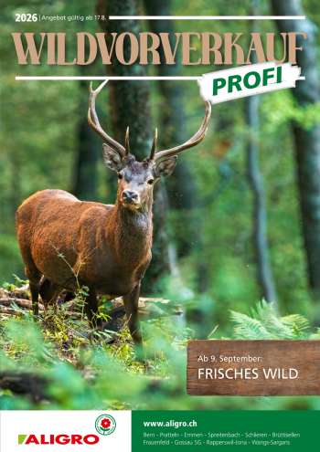Prospekte ALIGRO.