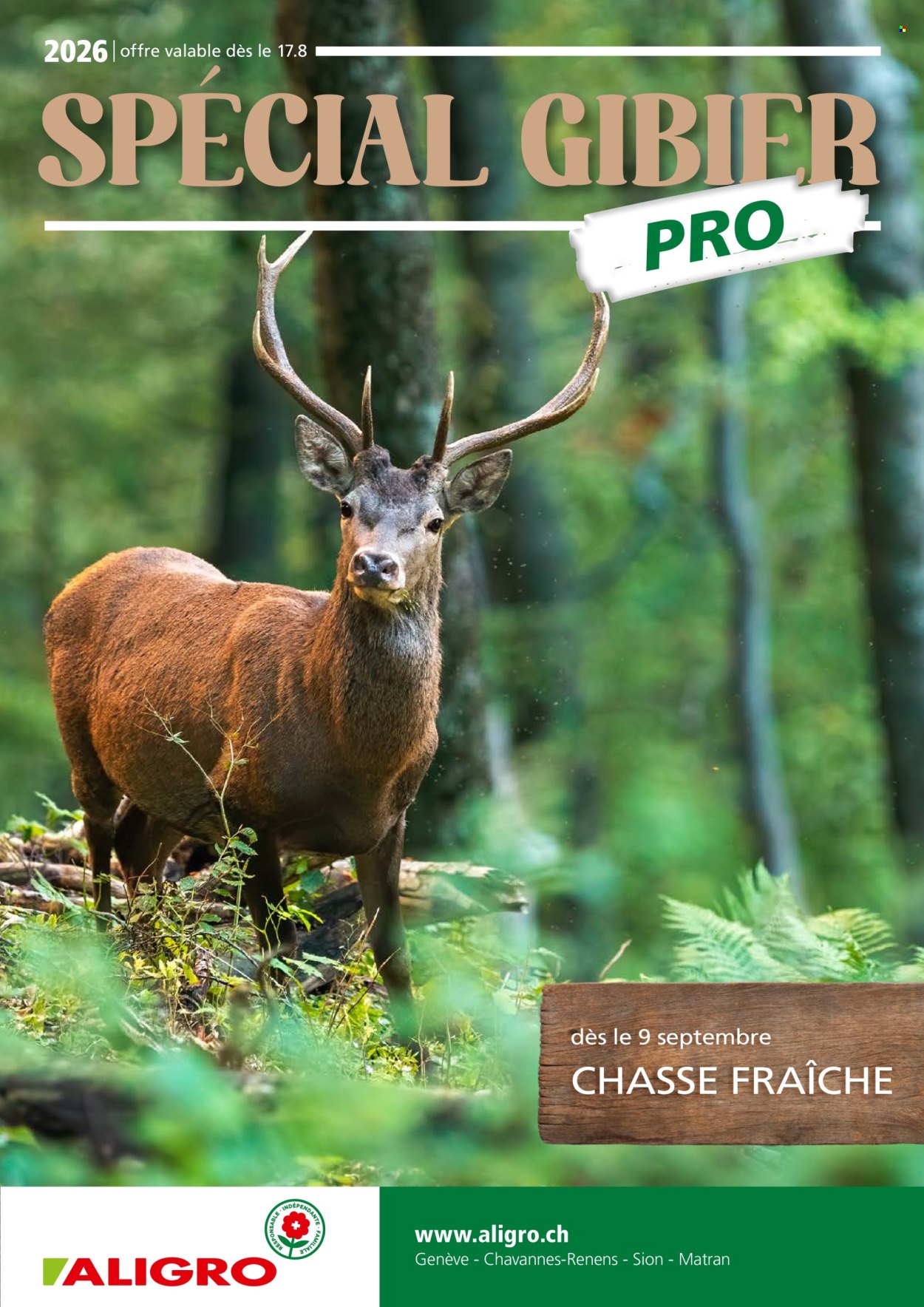Prospekt ALIGRO. Seite 1