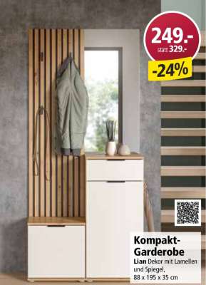 Kompakt-Garderobe