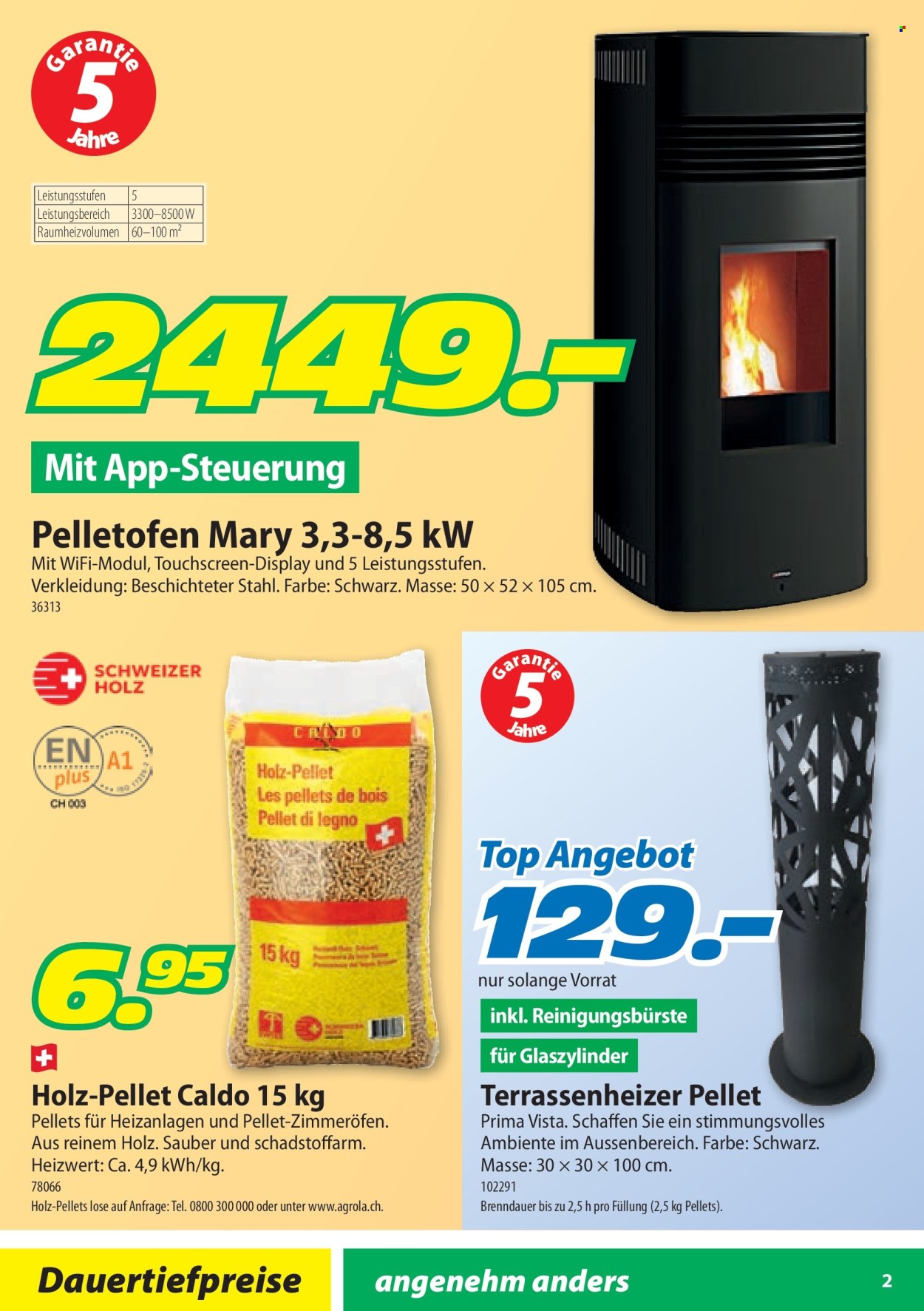 Prospekt Landi. Seite 2