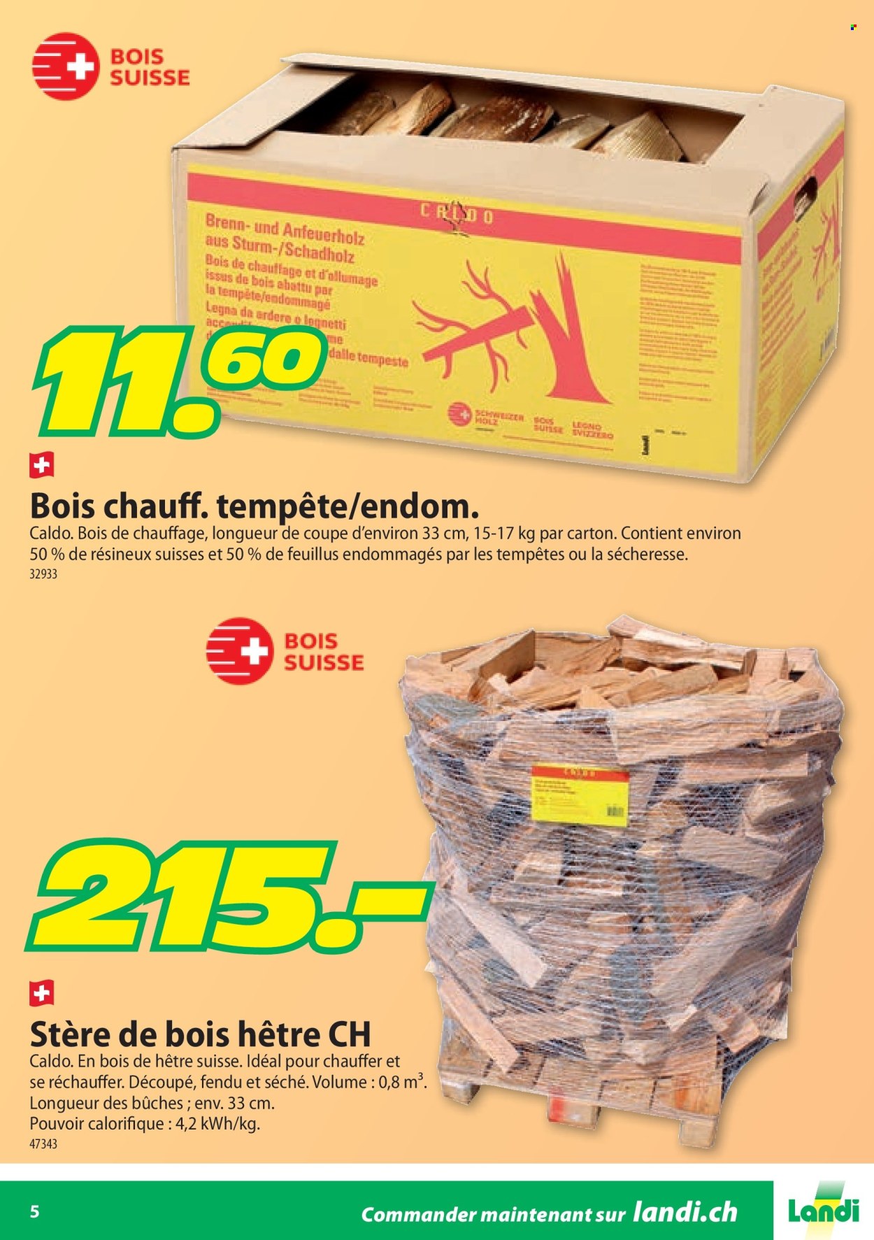 Prospekt Landi. Seite 5