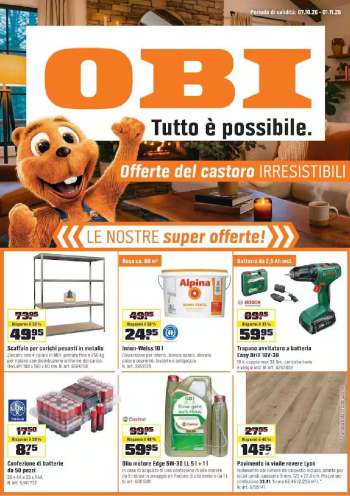 Prospekte OBI - 7.10.2026 - 1.11.2026.